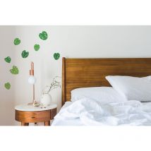 Sticker mural autocollant Monstera Jungle, 21x29,7 cm - Décoration murale originale