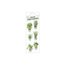 Sticker mural réfrigérateur, motif jardin fleuri, bord de l'eau, paradis, 59,5 cm x 180 cm