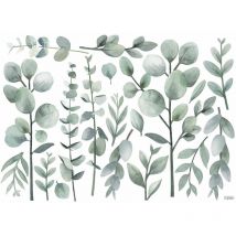Lilipinso - Sticker sticker décor tiges et feuillages 64 x 90 cm