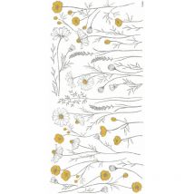 Lilipinso - Sticker sticker décor xl grandes fleurs des champs 64 x 130 cm