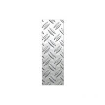 Sticker réfrigérateur et lave vaisselle, métal motifs striés aluminium effet trompe l'oeil, 180 cm x 59,5 cm