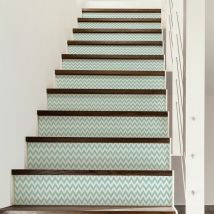 Ambiance-sticker - Stickers adhésifs escalier carrelages contremarche - adalbert - 2 bandes de 16.5x115.5cm