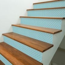 Ambiance-sticker - Stickers adhésifs escalier carrelages contremarche - derike - 2 bandes de 15.5x108.5cm