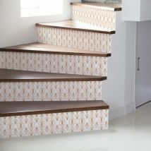 Ambiance-sticker - Stickers adhésifs escalier carrelages contremarche - gregers - 2 bandes de 19x133cm