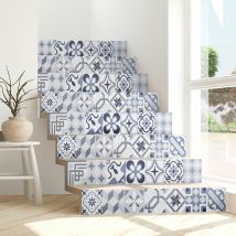 Stickers adhésifs escalier carrelages contremarche - FOLIO - 2debandes20x140cm
