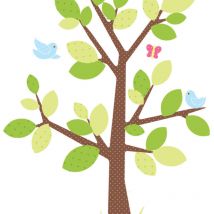 Roommates - Stickers - Arbres Taille Enfant - Hauteur 45,7 cm
