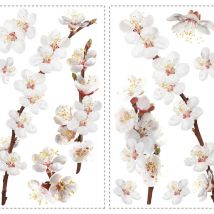 Roommates - Stickers - Fleurs Rosées - Hauteur 45,7 cm