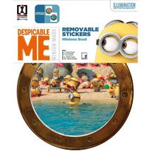 Stickers géant Bateau Les Minions