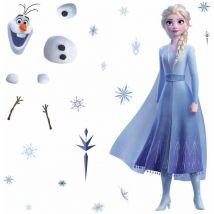 Stickers géant Elsa & Olaf La Reine des Neiges 2 Disney