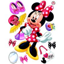 Stickers géant La Boutique de Minnie Mouse Disney