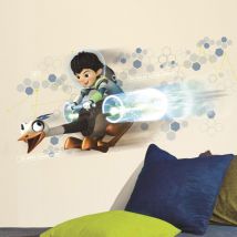 Stickers géant Miles & Merc dans l'espace Disney