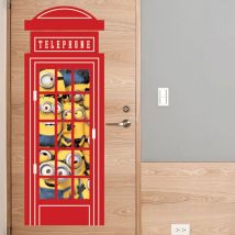 Stickers geant Téléphone Les Minions