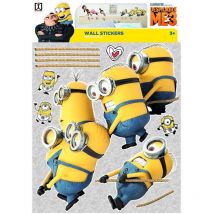 Stickers géant Tir à la corde Les Minions