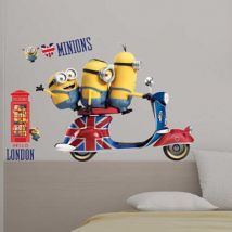 Stickers geant Vespa Les Minions
