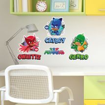 Stickers géants Héros Pyjamasques