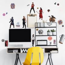 Roommates - Stickers mural chang chi la légende des 10 anneaux personnage Marvel
