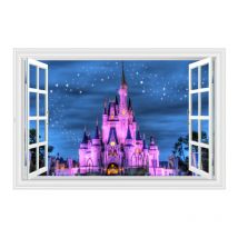 Stickers muraux en pvc stickers muraux Harry Potter stickers muraux fenêtre chambre salon bureau décoration