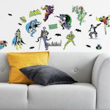 Roommates - Stickers muraux Les Méchants de Batman dc