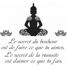 Stickers Muraux Zen Citation