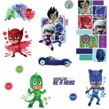 Stickers Pyjamasques avec Yoyo, Bibou et Gluglu