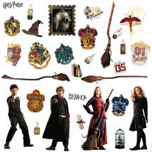 Roommates - Stickers repositionnables Harry Potter 25,4CM x 45,7CM