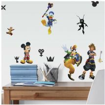 Roommates - Stickers repositionnables Kingdom Hearts personnage disney - 22x44cm