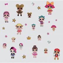 Roommates - Stickers repositionnables Poupées lol Surprise - tous les personnages