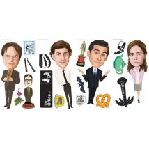 Roommates - Stickers repositionnables The Office - tous les personnages