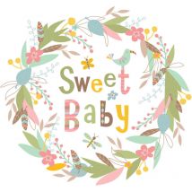 Roommates - Stickers - Sweet Baby - Hauteur 49.53 cm