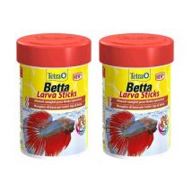 Sticks pour combattants Tetra betta larvasticks 85 ml (Lot de 2)