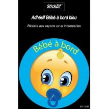 Adhesif Bebe a Bord Bleu SCA6