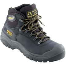 Grisport Sicherheitsschnürstiefel Cortina S3 – Größe 42 – Stahlkappe – antistatisches Fußbett – hitzebeständig bis 300 °C