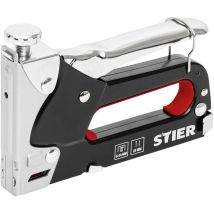 Stier - Kombi-Handtacker KHT-100 3 in 1 + 300 Klammern Typ 53