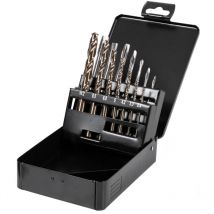 Stier - Maschinengewindebohrer Satz, hss-e Co5, M3-M12, inkl. Kernlochbohrer Satz, Gewindeschneider Set, Gewindebohrer Set, Cobalt