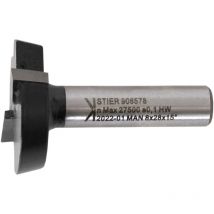 Planfräser Hw 8 Mm Durchmesser 28 Mm Nl 7,5 Mm 5 Grad - Stier