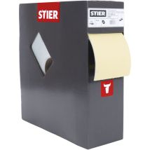 Schleifpapier Auf Schaumunterlage P180, 115x92mm Rollenlänge: 25m, Für Lack-reparatur, Profile, Wölbungen, Praktische Box Mit Abrisshilfe Immer 