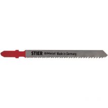 Stichsägeblatt st 75/1,2-2,5/1, Metall für dünne Bleche, Rohre, Profile 1,2mm - 2,5mm - Stier