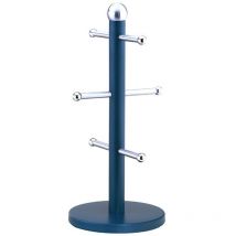 Stilvoller Tassenbaum: Organisieren Sie Ihre Tassen mit Eleganz und Bequemlichkeit Blau