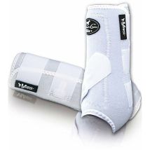 Stinchiere anteriori in neoprene con chiusura in tessuto a strappo leggere anatomiche e traspiranti modello Elite sports medicine boot: s, Turchese