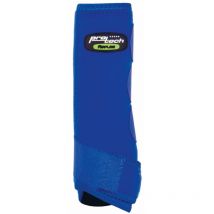 Protech - Stinchiere anteriori in neoprene con chiusure tessuto a strappo, anatomiche e traspiranti: s, Bianco