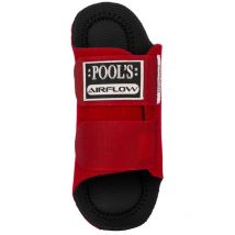Stinchiere anteriori per cavalli airflow in neoprene con rinforzo scamosciato: Taglia Unica, Bianco