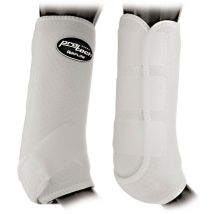 Stinchiere posteriori in neoprene con chiusure tessuto a strappo, anatomiche e traspiranti: l, marrone