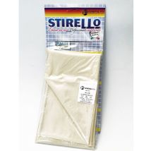 Stirello – Panno da stiro professionale antilucido – 25 x 49 cm – Tela 100% Cotone, Rete 100% Poliammide