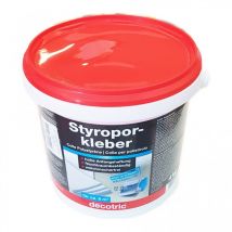 Stiroporkleber 8kg colla per polistirolo ed espanso rigido - Decotric