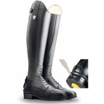 Stivale Equitazione Tattini Boxer Con Tecnologia Close Contact in Pelle Vitello Liscio: Boxer Gambale Alto Polpaccio 0 - 37, Marrone