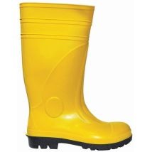 Stivali Pluto Pvc S5 Puntale Acciaio N.44 Giallo
