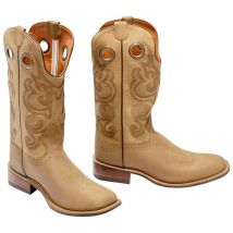 Stivale western unisex con punta quadra: 46