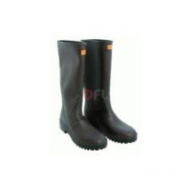 stivali a ginocchio n 47 in pvc con gomma nitrile suola carrarmato marrone