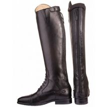 Stivali Da Equitazione In Pelle Per Donna E Bambini Modello Valencia Versione Standard : 40, Nero 9100
