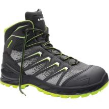 Elten - Stivali di sicurezza Larrox Work gtx grigio Mid size 42 grigio / verde S3 ci / hi / hro / src